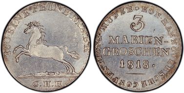 1818-CHH 3 Gr MS62