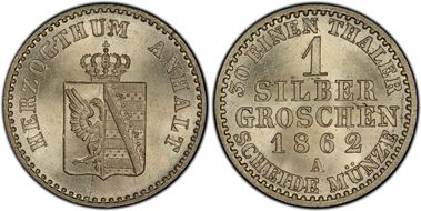 1862-A Grosch KM-95 MS65