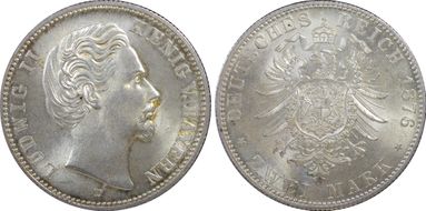 1876-D 2 Mk J-41 MS64+