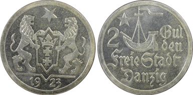 1923 2 Guld PR66