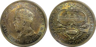 1927(m) Florin Canberra  KM-31 MS64