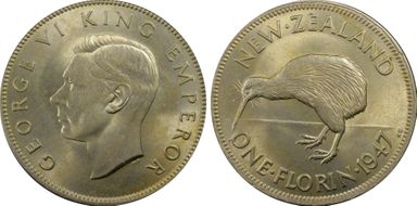 1947 Florin MS64