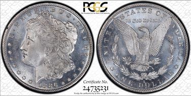 1886-S $1 MS64