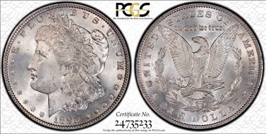 1892 $1 MS63