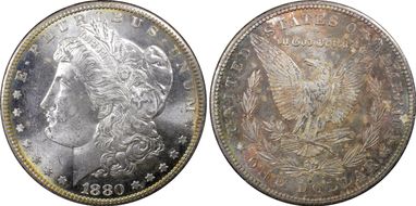 1880-S $1 MS64