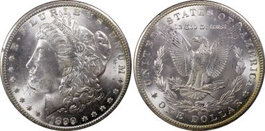1899-O $1 MS64