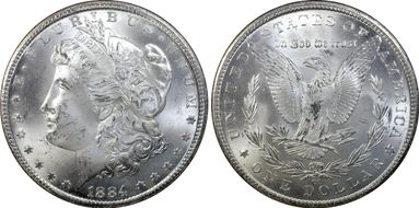 1884-CC $1 MS64