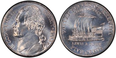 2004-D 5C Keel Boat MS67