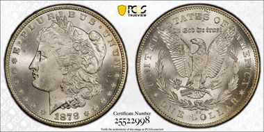 1878-CC $1 MS66