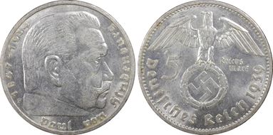 1939-F 5 Mk J-367 AU58