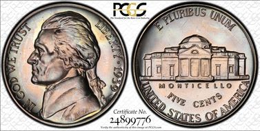 1939 5C Reverse of 1938 PR66