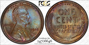 1912 1C MS64BN
