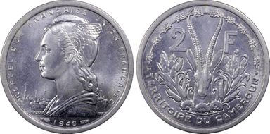 1948 2 Fr Lec-24 MS64