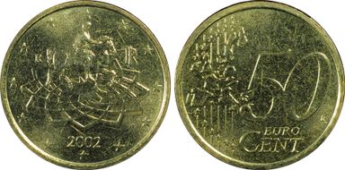 2002-R € 0.50 MS64
