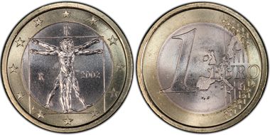2002-R € 1 MS66