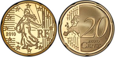 2010 € 0.20 PR69DCAM