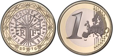 2010 € 1 PR69DCAM