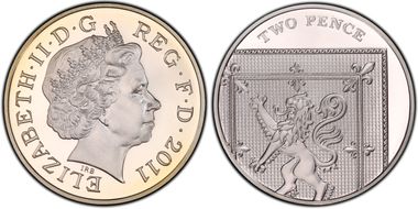 2011 2p S-C6 Ag PR69DCAM