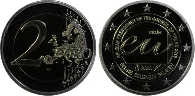 2010 € 2 Belgian Presidency PR67DCAM