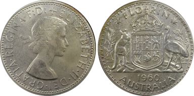 1960(m) Florin PR65