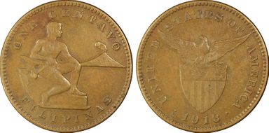 1918-S 1C Allen-2.16a, FS-501 Large S XF45BN