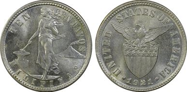 1921 10C MS64