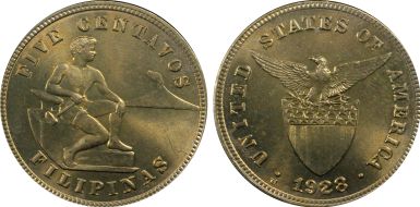 1928-M 5C Allen-4.15 MS65