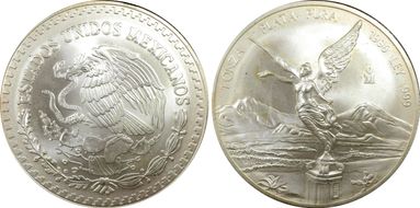 1996-Mo Onza Libertad Ag MS69