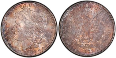1878-S $1 MS64+