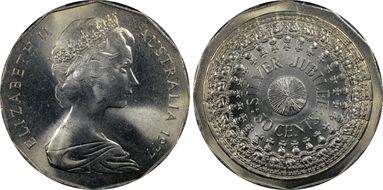 1977 50C Jubilee MS67