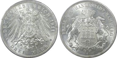 1911-J 3 Mk J-64 MS63