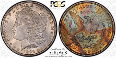 1896 $1 MS64