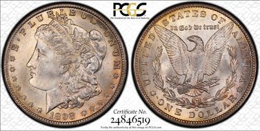1898-O $1 MS65