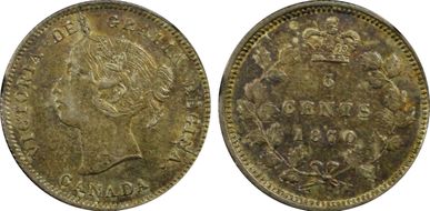 1870 5C Narrow Border AU55