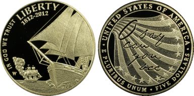 2012-W $5 Star-Spangled Banner First Strike PR70DCAM