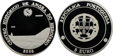 2005 € 5 Angra do Heroisma PR69DCAM
