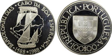 1988 100 Esc Bartolomeu Dias Ag PR68DCAM