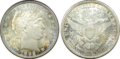 1892-O 25C MS66+