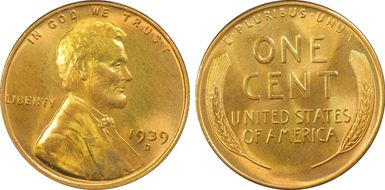 1939-D 1C MS67+ RD