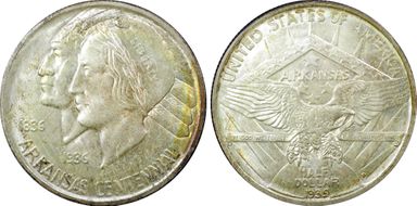 1935-D 50C Arkansas MS67