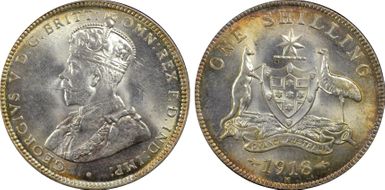 1918-M Shil MS64
