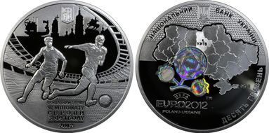 2011 10 Hry UEFA Euro 2012 - Kyiv PR70DCAM