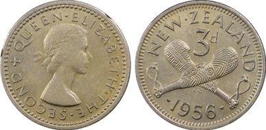 1956 3D No Strap MS63