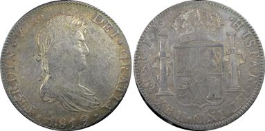 1819-Mo JJ 8 R Calico-1334 Yon-M8-119 AU53