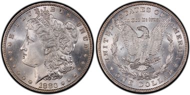 1880 $1 MS65+