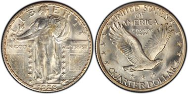 1926-S 25C MS66+ FH