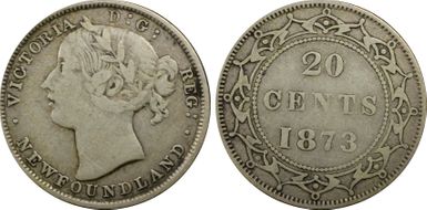 1873 20C VF25