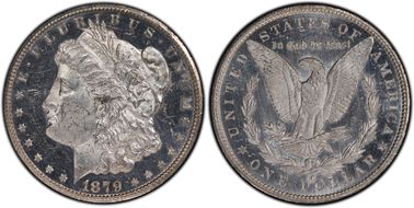 1879-CC $1 Capped Die MS60DMPL