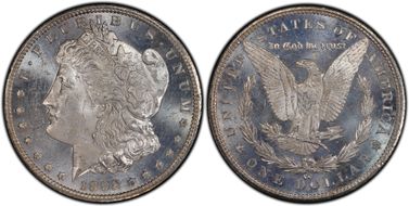 1892-CC $1 MS62DMPL