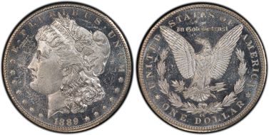 1889-CC $1 MS61DMPL